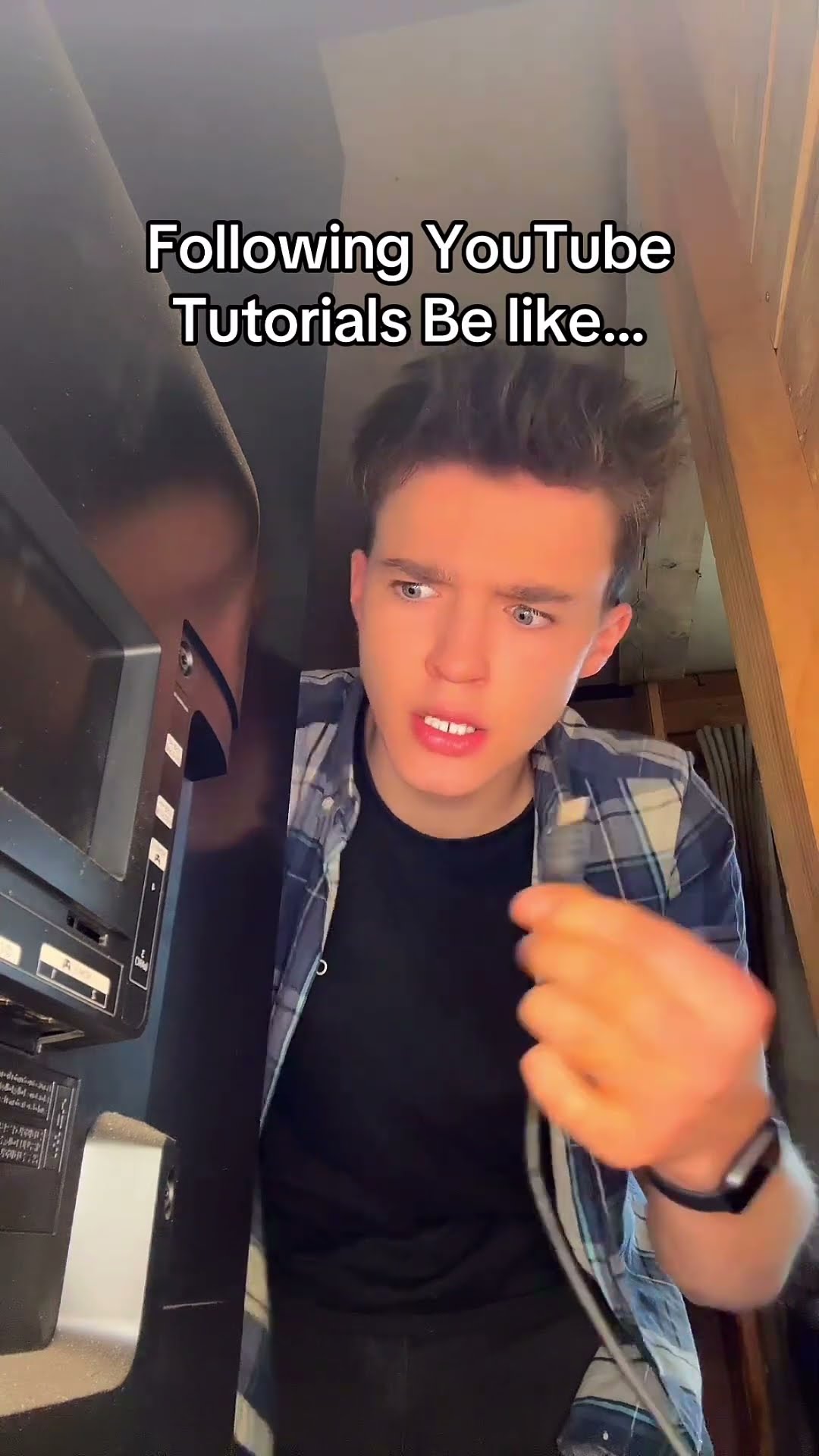Following YouTube tutorials be like ?