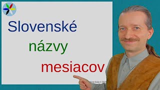 Slovenské názvy mesiacov