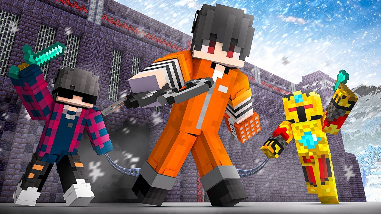 Escaping World's Hardest Prison in Minecraft - YouTube