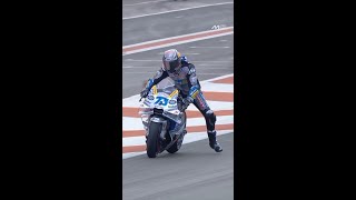 Braking so hard they start forging metal 🔥 #motogp