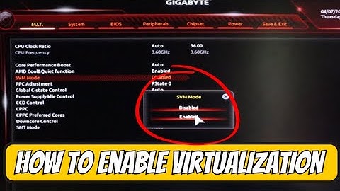 How to Enable Virtualization on Gigabyte Motherboard - Quick and easy!