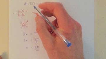 Solving Trig Equations (6E 2nd example)