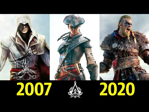 👿 Assassin’s Creed - Эволюция Игр (2007 - 2020) 👊!