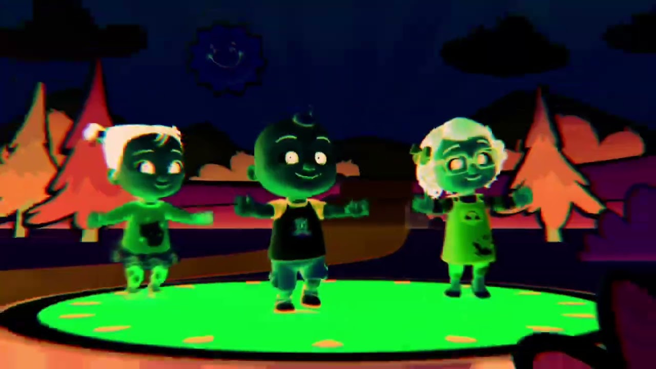 Cocomelon says if you're happy and you know it, clap your hands! /Voice pitch effects