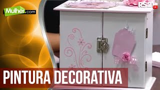 Mulher.com - 05/09/2016 - Pintura decorativa - Ana Gomes PT2