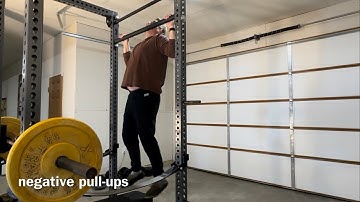 Day 164: Can a lazy 48 year old get back in shape? Negative #pullups