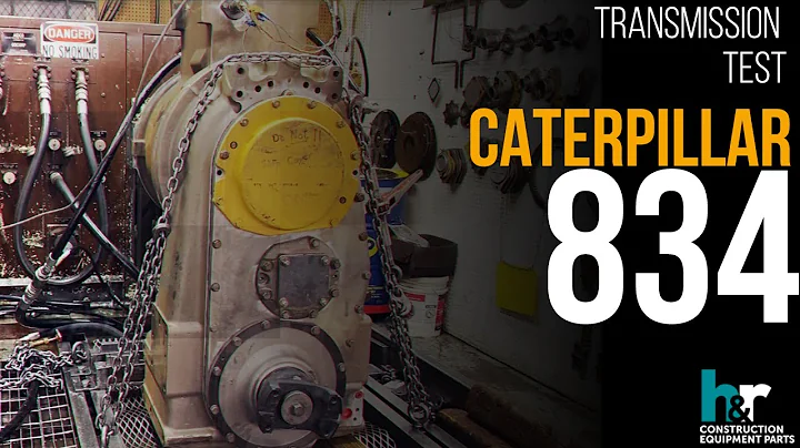 Caterpillar 834 - Transmission Test