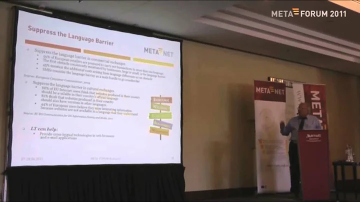 Joseph Mariani: The Future European Multilingual I...