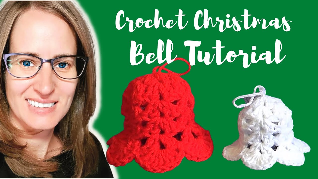 Christmas Bell Ornament Crochet Tutorial - YouTube