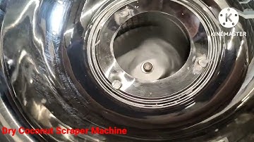Dry Coconut scraper machine 9326425212/9637545212