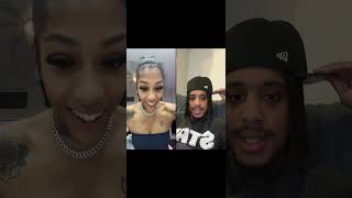 Carena & Flo on TikTok Live Together After Viral Altercation 