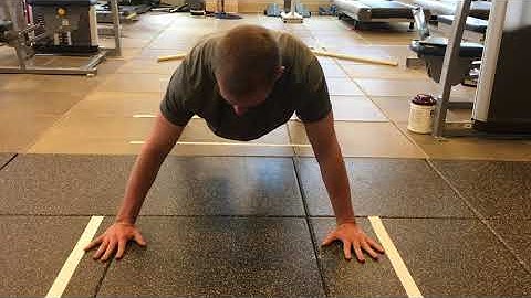 Closed Kinetic Chain Upper Extremity Stability Test