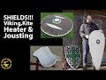 Viking shields, kite shields, heater shields and jousting shields - Todsstuff