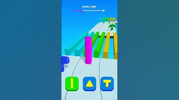 Blob Shifter 3D Level 2587 | Cubic Gaming #shorts #youtubeshorts #gaming