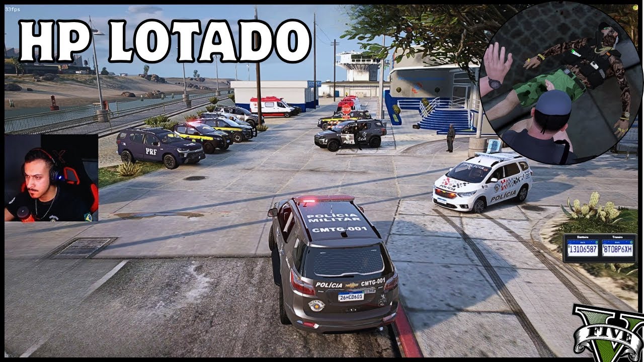 PRF VAI PRA CAPITAL EM OCORRÊNCIA E TROCA DE TIROS GIGANTE - GTA RP