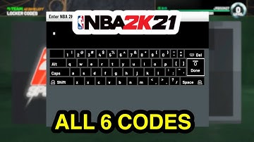 ALL 6 ACTIVE LOCKER CODES IN NBA 2K21 MY TEAM | ACTIVE 2K21 CODES