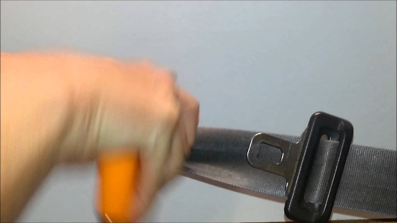 Seat Belt Cutter Demonstration Youtube