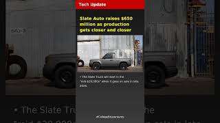 Slate Auto raises $650 million as production gets closer and closer | Tech Update | Latest Tech News