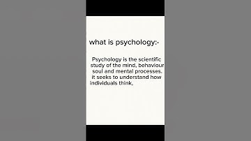 What is psychology #definition #education #shorts #scienceeducation