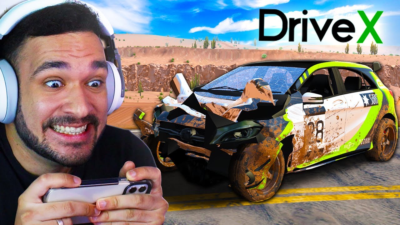O BeamNG.drive MOBILE PERFEITO! DriveX