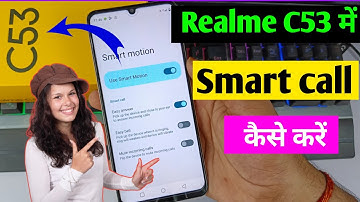 realme c53 smart calling setting | realme c53 me smart calling use kaise kare/smart call realme c53