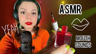 ASMR haciendo tu maquillaje + MOUTHSOUNDS!! 👄​💄​💅​