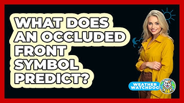 What Does An Occluded Front Symbol Predict?