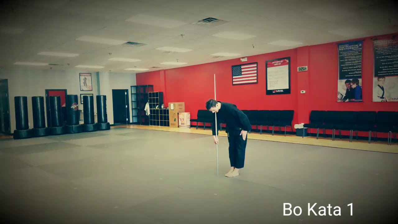 UpLevel Martial Arts Bo Kata 1 YouTube