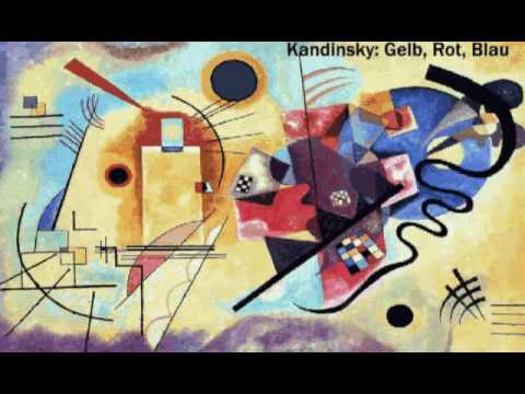 Kandinsky: Yellow Red Blue - Gelb Rot Blau - as 3d-Animation