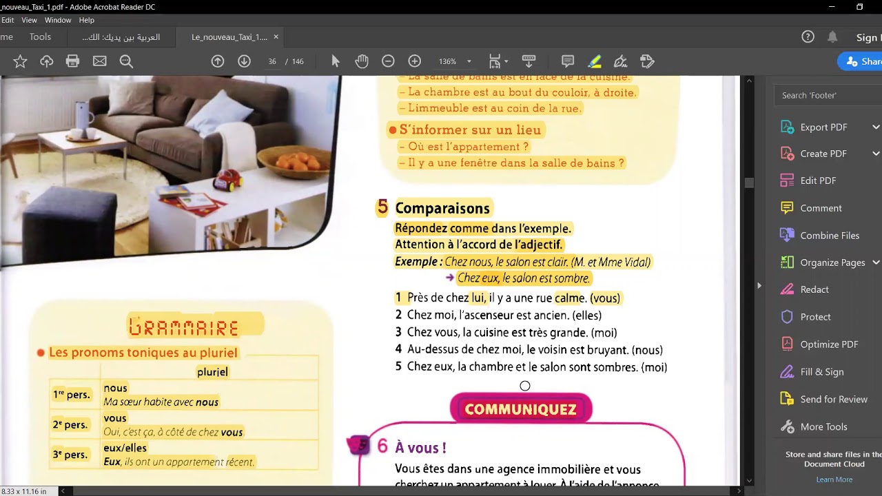 Register the French Course and Learn via ZOOM YouTube