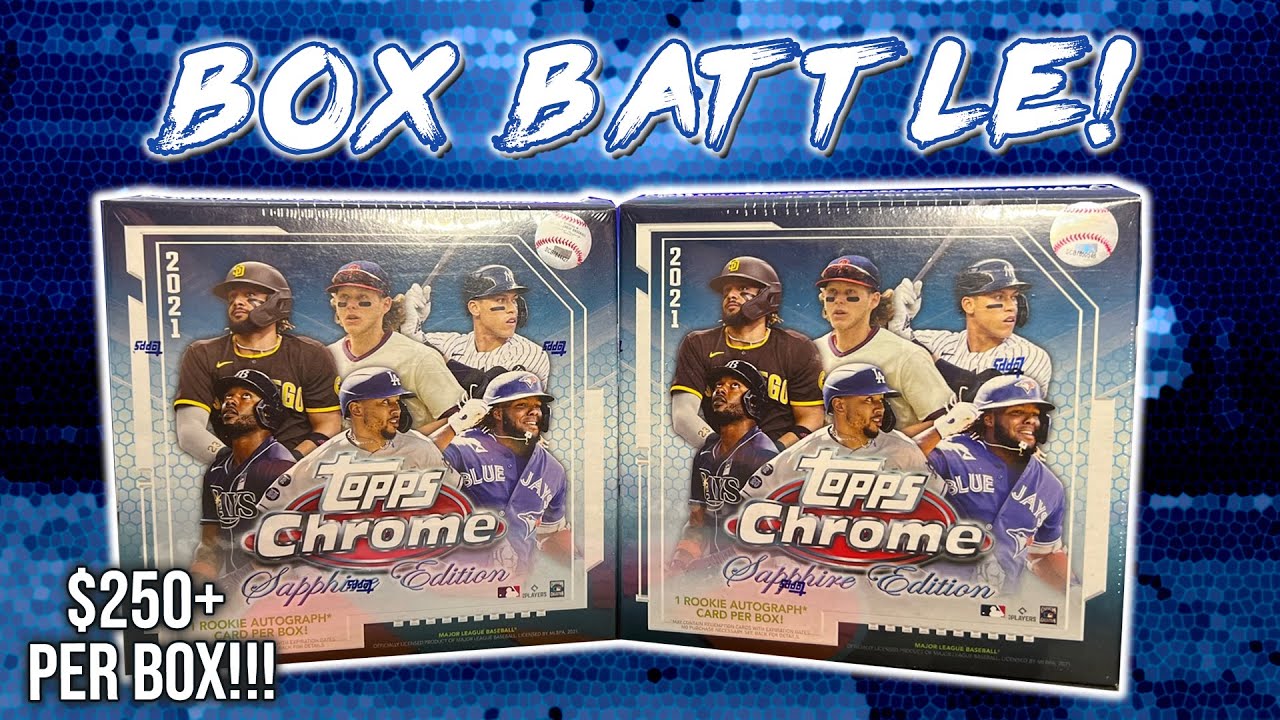 $250+ PER BOX!!!!! 💰💰 | 2021 Topps Chrome Sapphire Box