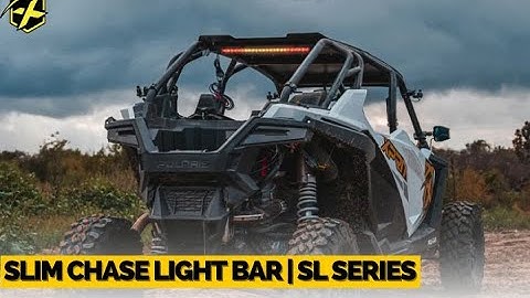Slim Chase Light Bar for UTVs, SxS, & 4x4