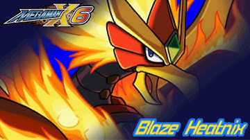 Mega Man X6 - Blaze Heatnix Xtreme Mode
