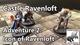 Dungeons & Dragons Castle Ravenloft Board Game Playthrough | Let's Play Adventure 2: Find the Icon screenshot 5