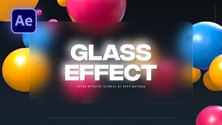 Create Frosted Glass in After Effects - After Effects Tutorial - No Plugins