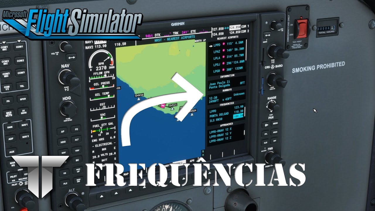 Como Encontrar as Frequências (ILS, VOR, NDB...) através do GARMIN ...