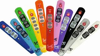 Rezension: SeKi Slim silber lernfähige Universal-Fernbedienung mit großen Tasten - für Senioren +...