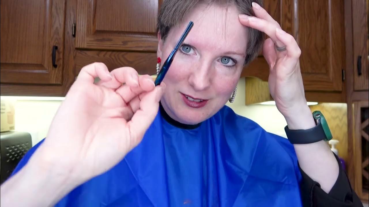 Shaving off my eyebrows and sideburns with newest Zomchi Double Sided