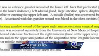 Autopsy: No drugs in James Boyd's system