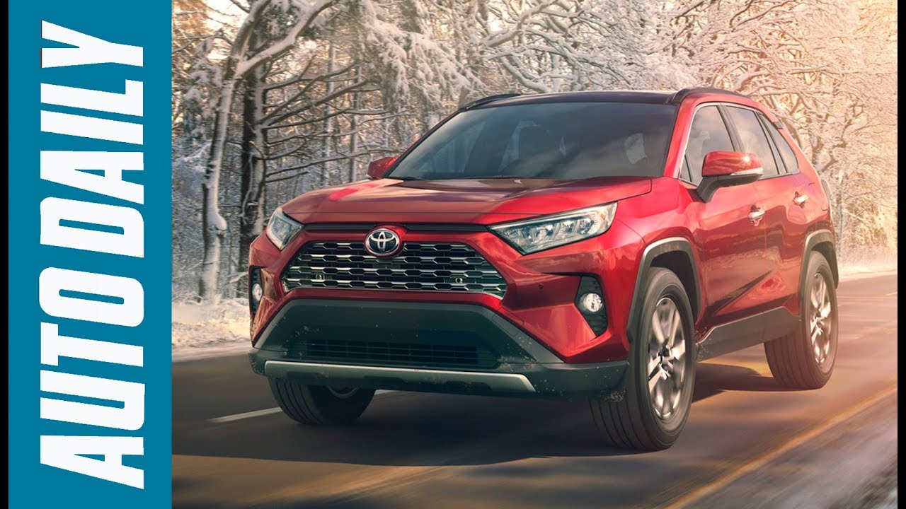 Toyota RAV4 2019 lột xác hoàn toàn: Thách thức Honda CR-V |AUTODAILY.VN|