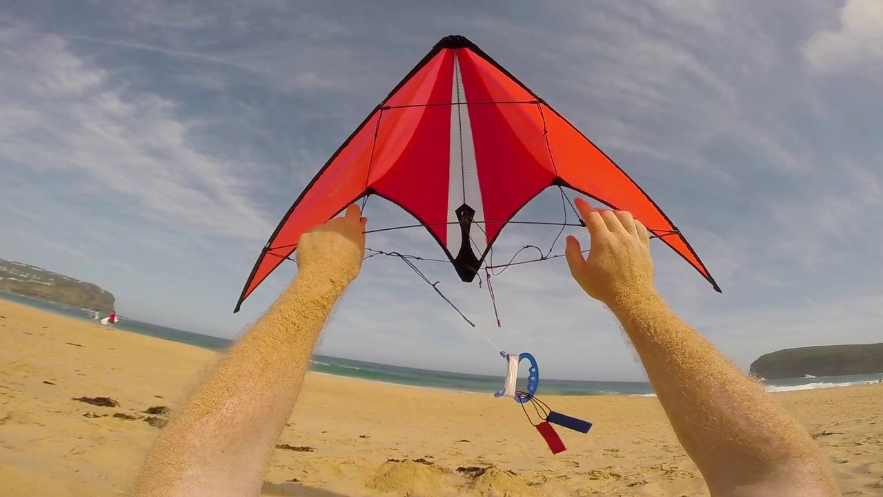 Micron Insanely fast Micro Kite flown by a fearless 4yo YouTube