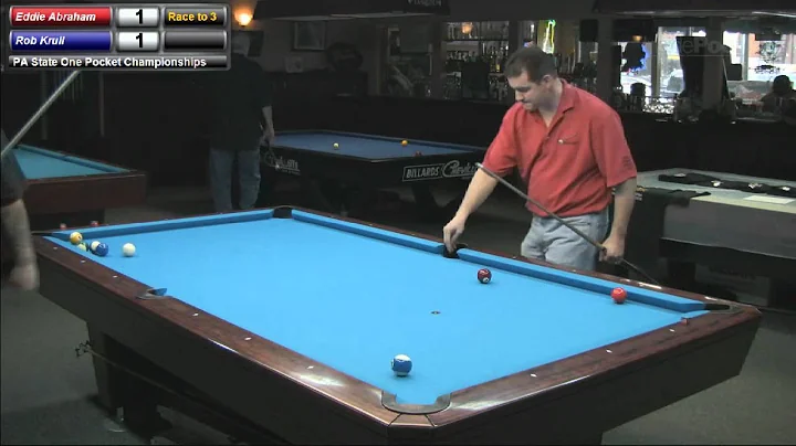 Eddie Abraham vs Rob Krull at the 2012 PA State On...