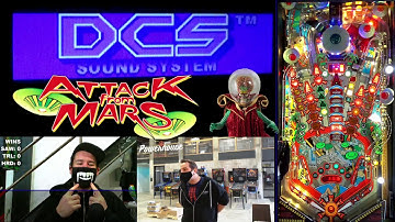 Chicago Gaming Attack from Mars Pinball Tutorial & Gameplay
