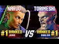 SF6 ▰ NARUO (#1 Ranked Jamie) vs TORIMESHI (#1 Ranked Dhalsim) ▰ High Level Gameplay