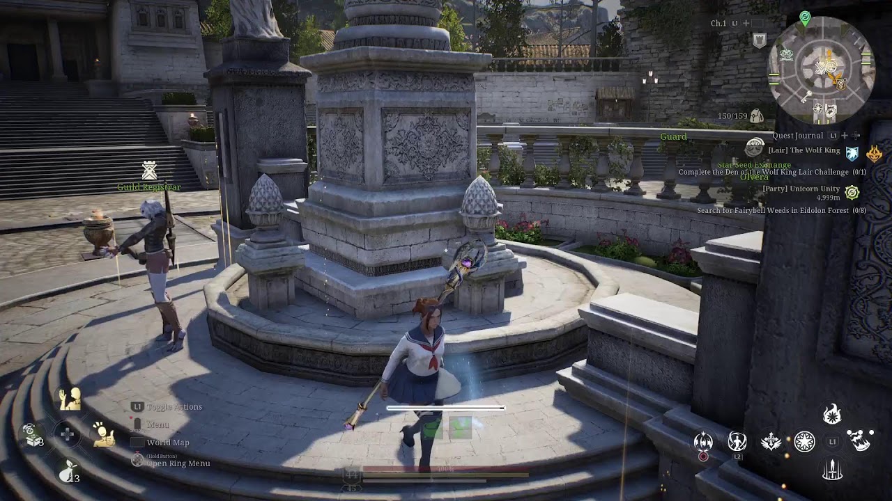 Bless Unleashed PS5 11/10/21 Level 44 EXP 72%