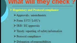 AUDITS AND INSPECTIONS OF CLINICAL TRIALS