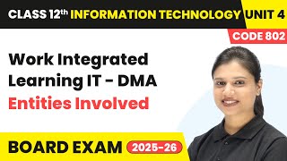 Entities Involved - Work Integrated Learning IT DMA | Class 12 IT | Unit 4 (Code 802) Part B | CBSE