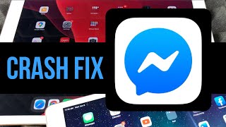 How do I fix my Messenger App from crashing? iPad Fix | iPad Air, iPad mini, iPad Pro