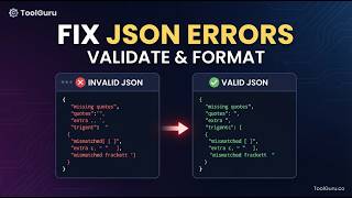 Full JSON Validator: How to Check and Fix JSON Errors Update