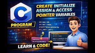 C Program to Create, Initialize, Assign and Access Pointer Variables